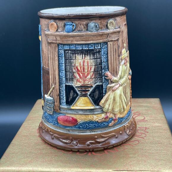 Royal Doulton 1974 Christmas Carol Tankard Marley Ghost Beswick Limited Edition - Picture 4 of 16